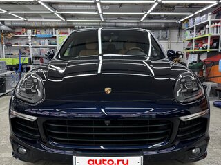 2015 Porsche Cayenne S Diesel II Рестайлинг (958), синий, 5400000 рублей, вид 3