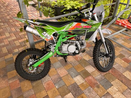 2025 Kayo Basic TT125, зелёный, 55000 рублей, вид 1