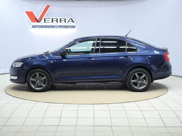 2014 Skoda Rapid Green Tec I, синий - вид 7