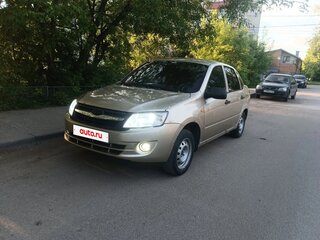 2012 Lada (ВАЗ) Granta I, серебристый, 280000 рублей, вид 1
