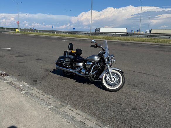 2007 Yamaha XVS1300, серебристый, 650000 рублей - вид 5