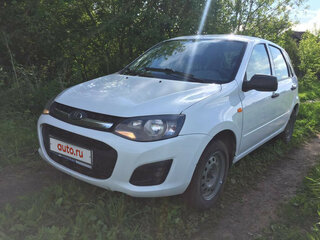 2014 Lada (ВАЗ) Kalina II, белый, 370000 рублей, вид 2
