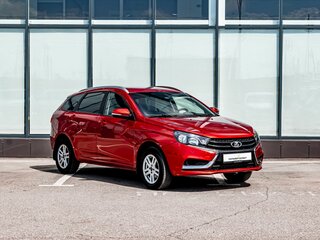 2021 Lada (ВАЗ) Vesta SW I, красный, 1050000 рублей, вид 5
