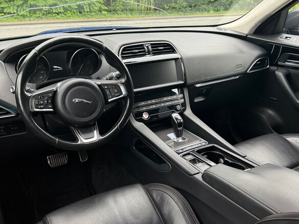 2018 Jaguar F-Pace I, синий, 2555555 рублей - вид 5