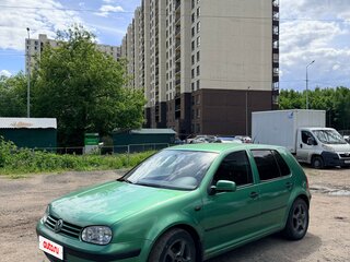 2000 Volkswagen Golf IV, зелёный, 210000 рублей, вид 2