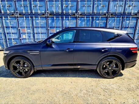 2022 Genesis GV80 I, синий, 8450000 рублей, вид 4