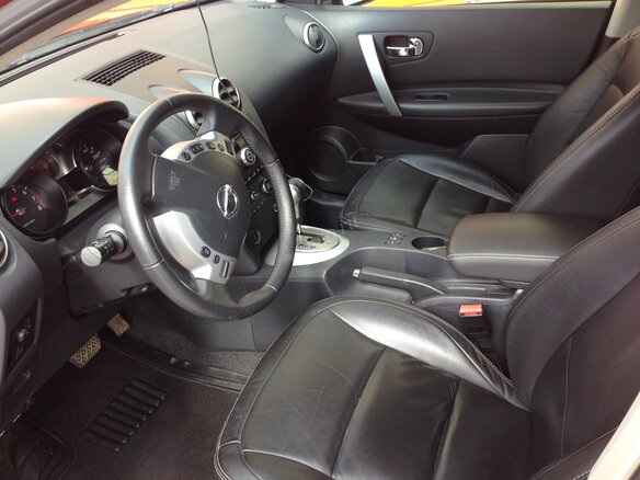 2008 Nissan Qashqai I, красный - вид 7