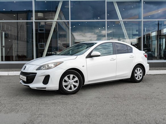 2012 Mazda 3 II (BL) Рестайлинг, белый, 710000 рублей