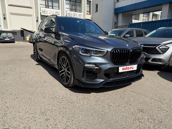 2021 BMW X5 M50d IV (G05/G18), серый, 8500000 рублей - вид 3