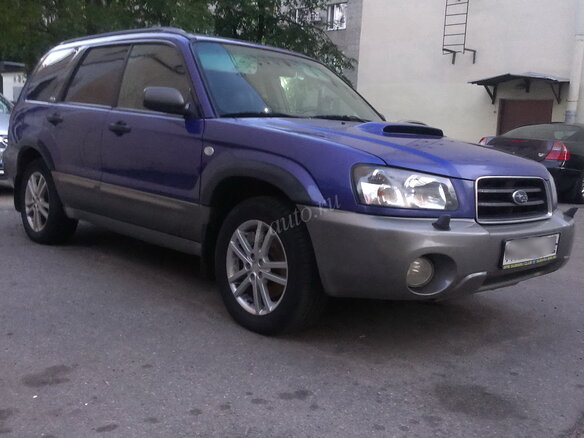 2003 Subaru Forester II, синий - вид 2