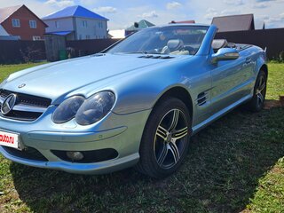 2002 Mercedes-Benz SL-Класс 500 5-speed V (R230), серебристый, 2185000 рублей, вид 3