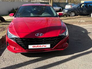 2023 Hyundai Elantra VII (CN7), красный, 1500000 рублей, вид 2