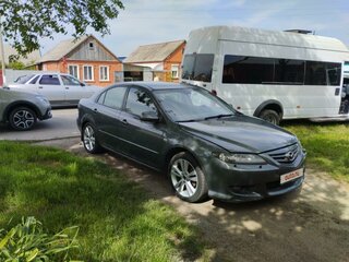 2006 Mazda 6 I (GG) Рестайлинг, серый, 650000 рублей, вид 3