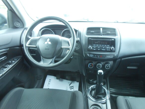 2014 Mitsubishi ASX I Рестайлинг, белый, 1350000 рублей - вид 9