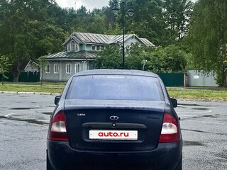 2008 Lada (ВАЗ) Kalina I, синий, 95000 рублей, вид 4