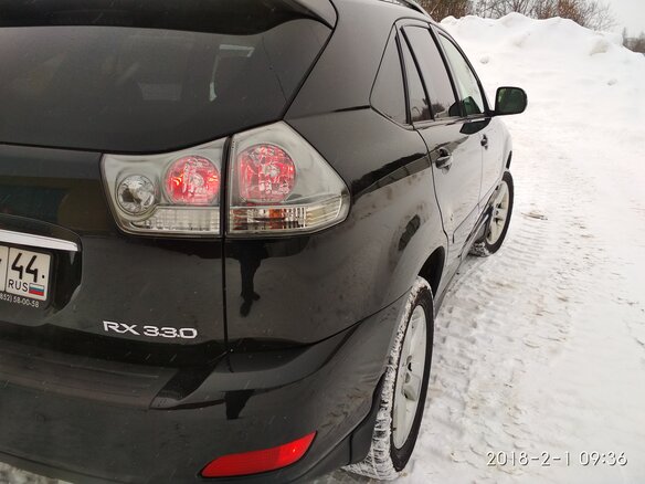 2005 Lexus RX 330 II, чёрный - вид 19