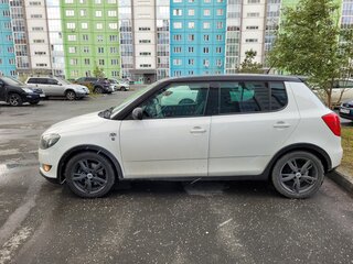 2012 Skoda Fabia II Рестайлинг, белый, 1100000 рублей, вид 2