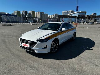 2021 Hyundai Sonata VIII (DN8), белый, 1860000 рублей, вид 1