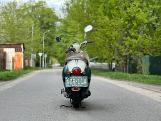 2008 Honda Crea Scoopy, зелёный, 90000 рублей, вид 4
