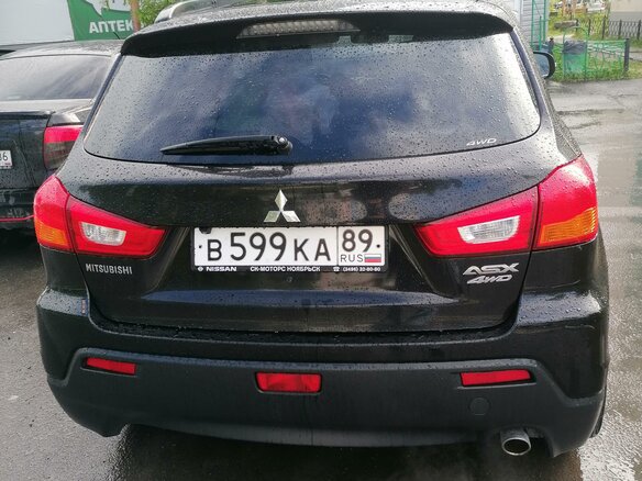 2010 Mitsubishi ASX I, чёрный, 1750000 рублей - вид 2