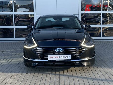 2021 Hyundai Sonata VIII (DN8), чёрный, 2330000 рублей, вид 2