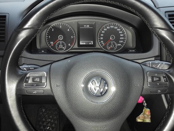 2010 Volkswagen Multivan T5 Рестайлинг, чёрный