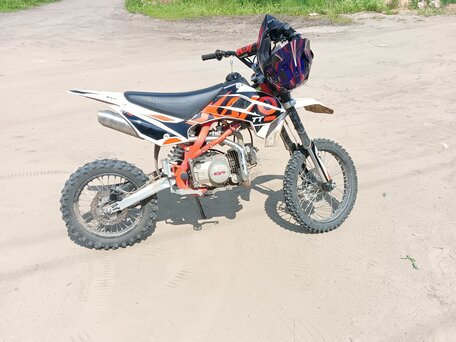2024 Kayo Basic TT125, оранжевый, 65000 рублей, вид 3