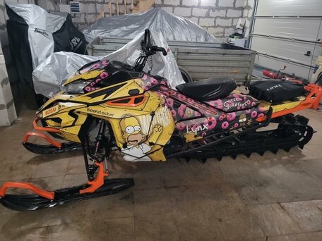 2018 BRP Lynx BoonDocker 850, серый, 1650000 рублей, вид 2