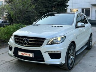2013 Mercedes-Benz M-Класс AMG 63 AMG III (W166), белый, 4000000 рублей, вид 2