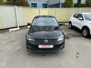 2017 Volkswagen Polo V Рестайлинг, чёрный, 1250000 рублей, вид 2