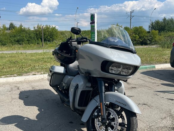 2023 Harley-Davidson Road Glide Limited, серый, 3550000 рублей - вид 7