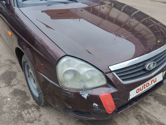 2013 Lada (ВАЗ) Priora I, пурпурный, 330000 рублей - вид 10