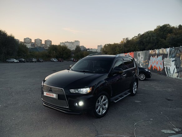 2009 Mitsubishi Outlander II Рестайлинг, чёрный, 1550000 рублей - вид 20