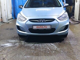 2011 Hyundai Solaris I, голубой, 1100000 рублей, вид 2