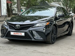 2020 Toyota Camry US Market VIII (XV70), чёрный, 2600000 рублей, вид 1