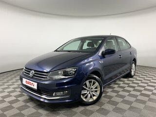 2017 Volkswagen Polo V Рестайлинг, синий, 250000 рублей, вид 1