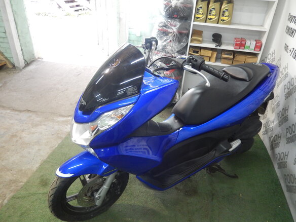 2012 Honda PCX 125, синий - вид 6