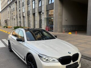 2018 BMW 7 серии 730i VI (G11/G12), белый, 4000000 рублей, вид 2