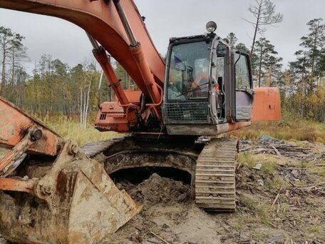 2005 Hitachi ZX350, оранжевый, 2750000 рублей, вид 1