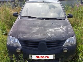 2006 Renault Logan I, серый, 200000 рублей, вид 1
