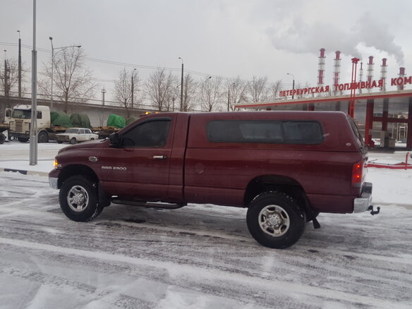 2003 Dodge RAM III (DR/DH), пурпурный - вид 2