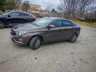 2018 Lada (ВАЗ) Vesta I, коричневый, 860000 рублей, вид 3