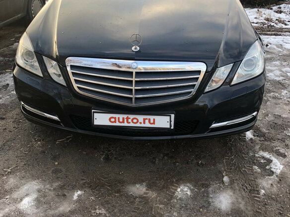 2011 Mercedes-Benz E-Класс 200 7G-Tronic IV (W212, S212, C207), чёрный