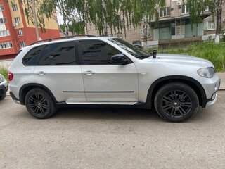 2008 BMW X5 3.0si II (E70), серебристый, 1330000 рублей, вид 2