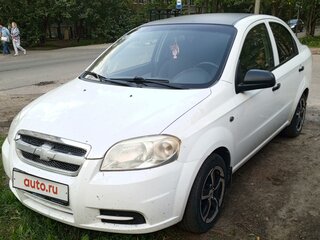 2010 Chevrolet Aveo I Рестайлинг, белый, 420000 рублей, вид 1