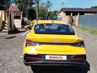 2023 Hyundai Elantra VII (CN7), жёлтый, 3200000 рублей, вид 3