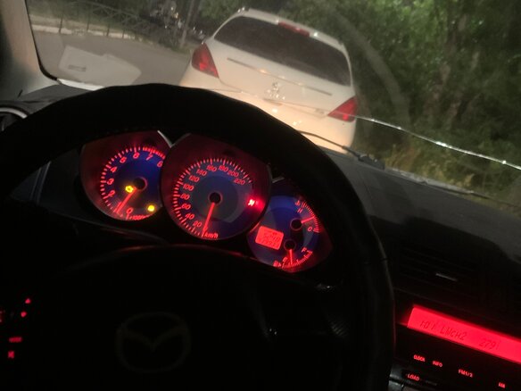 2008 Mazda 3 I (BK) Рестайлинг, красный - вид 10
