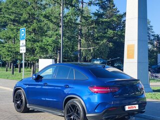 2016 Mercedes-Benz GLE Coupe 400 I (C292), синий, 5190000 рублей, вид 3