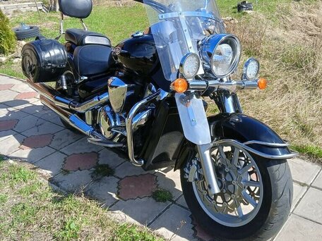 2009 Suzuki Intruder C1800R (VLR 1800), чёрный, 800000 рублей, вид 1
