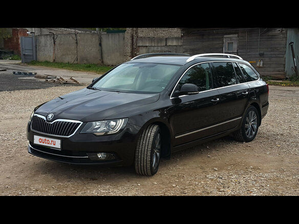 2014 Skoda Superb II Рестайлинг, коричневый - вид 8